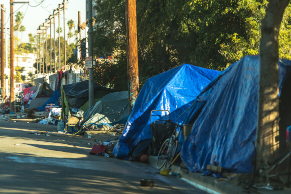 Homeless Encampments in Southern California